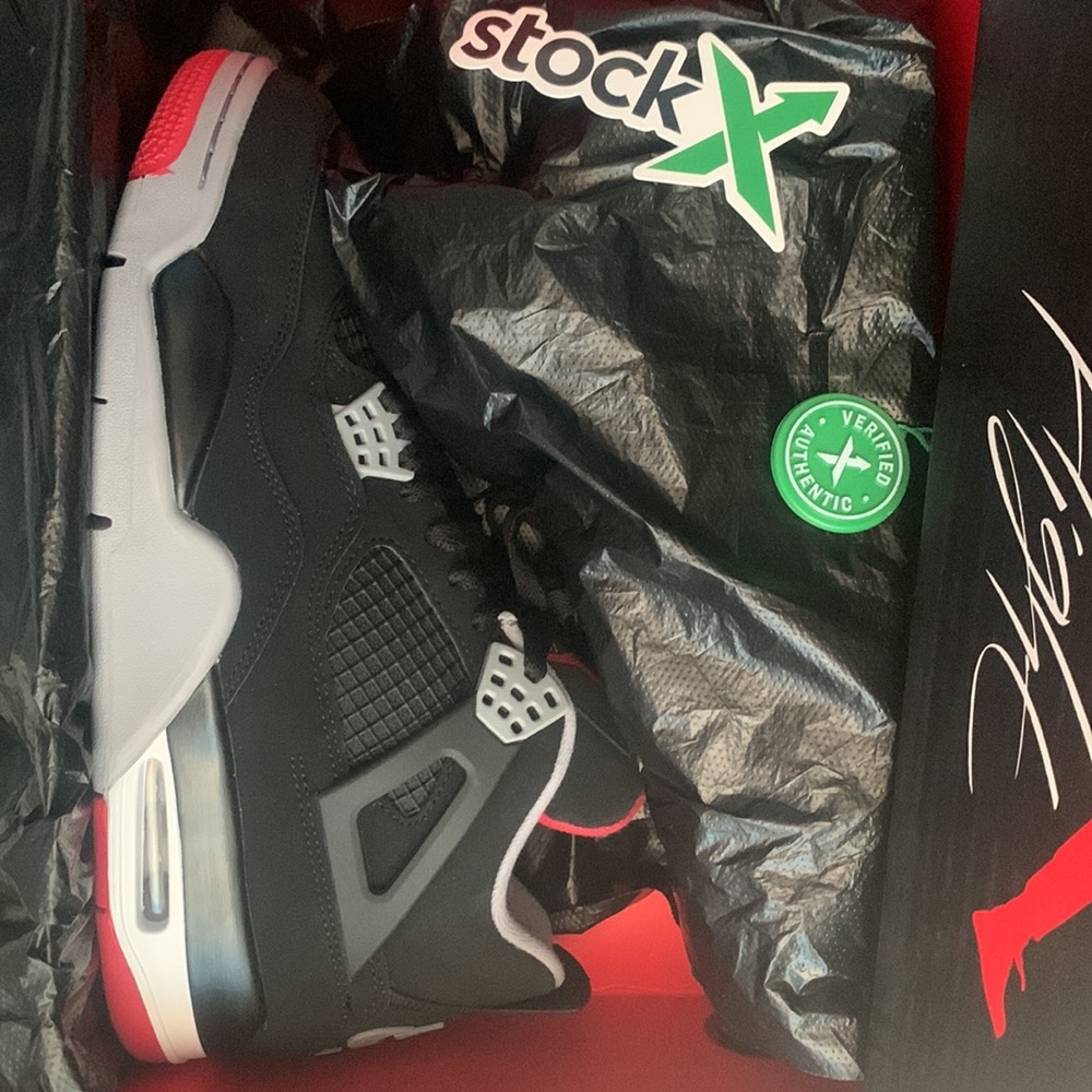 Jordan 4 retro bred 2019